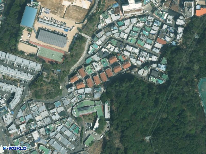 한신주택 항공사진