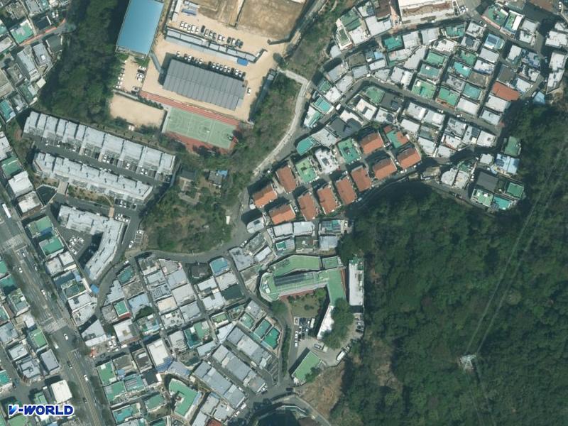 한신주택 항공사진