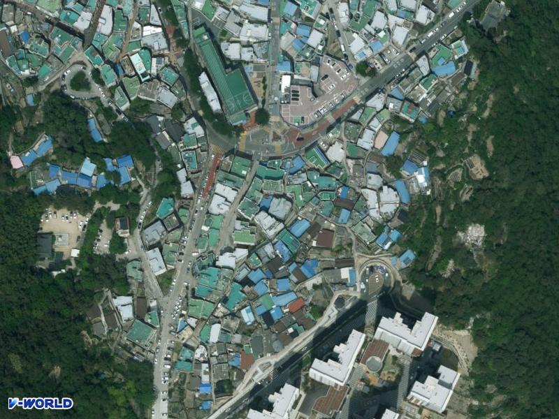 계림빌라 항공사진