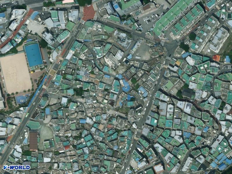 동일빌라 항공사진