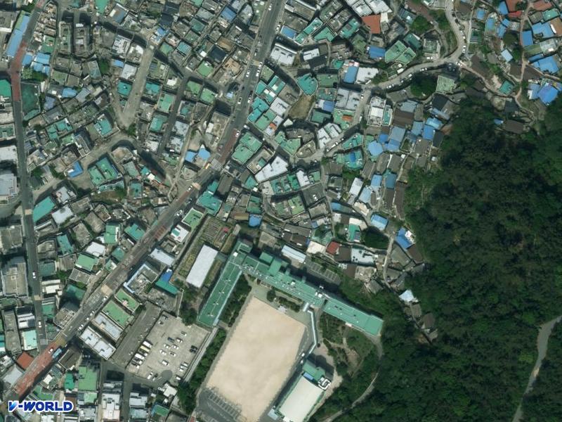 명신빌라 항공사진