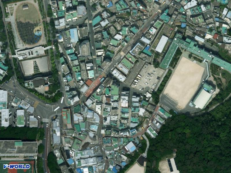 대박문 항공사진
