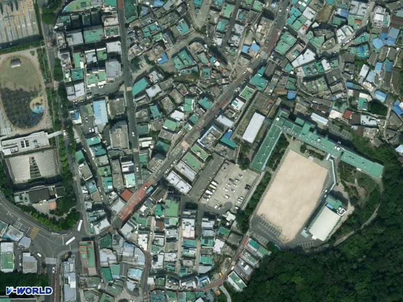 동일연립 항공사진