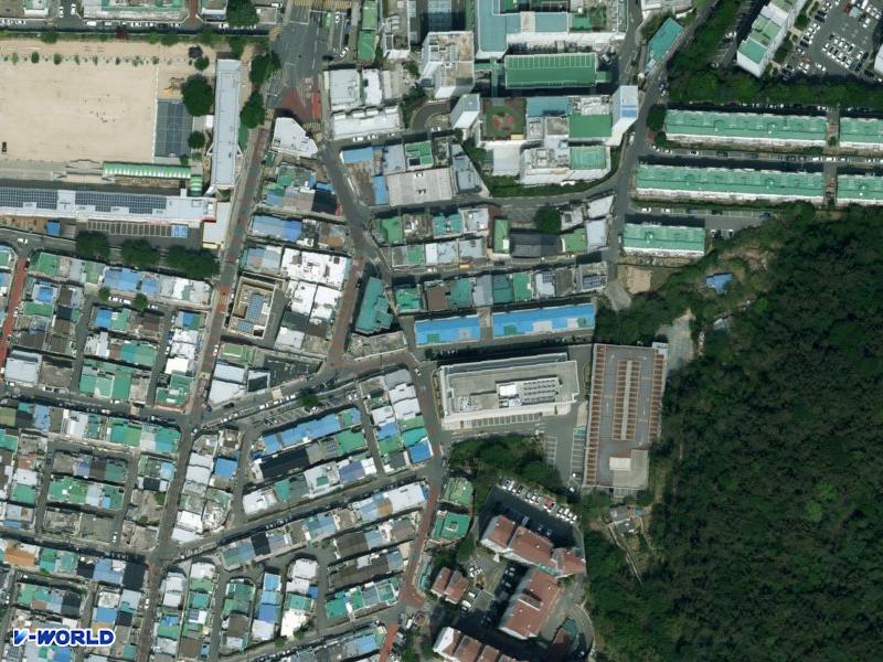 동서빌라맨션 항공사진