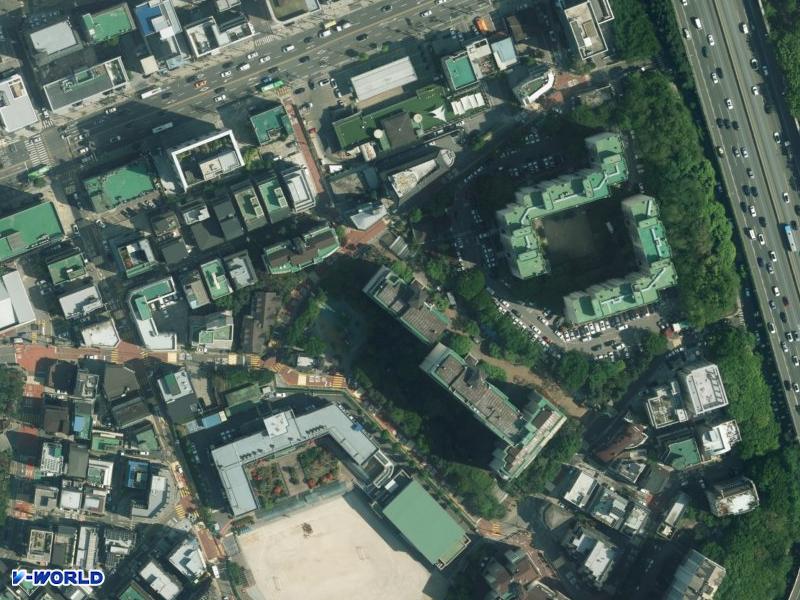 서초동 아이파크 항공사진