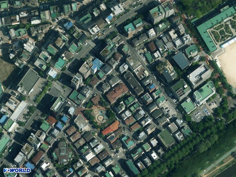연립주택(6세대) 항공사진