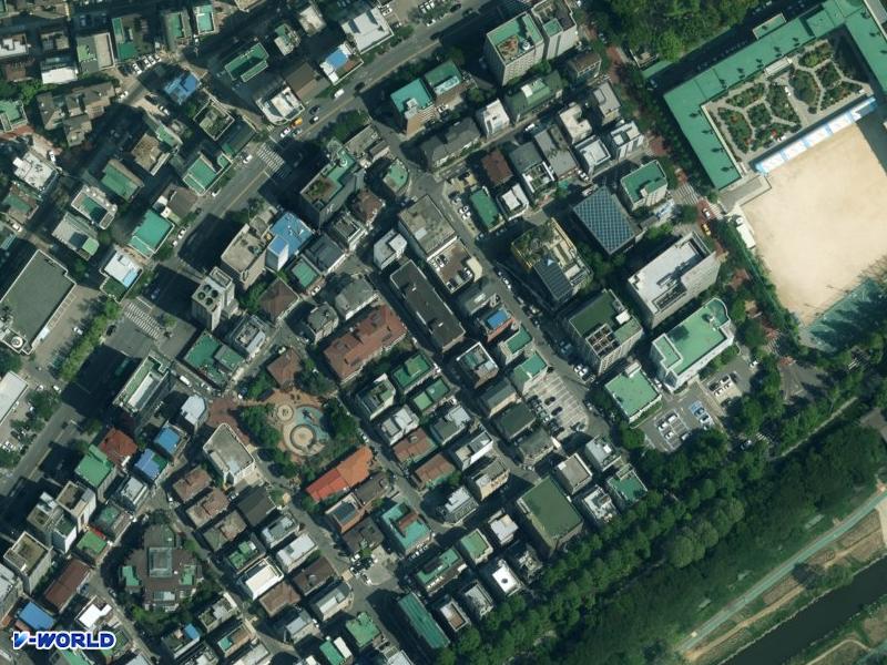 연립주택 항공사진