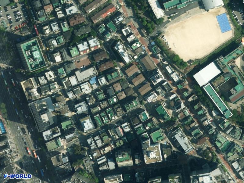다세대주택 항공사진
