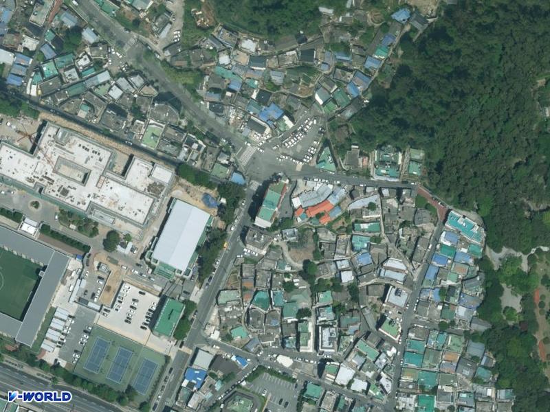 대웅그린빌리지 항공사진