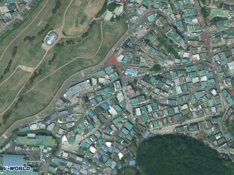 다세대주택 항공사진
