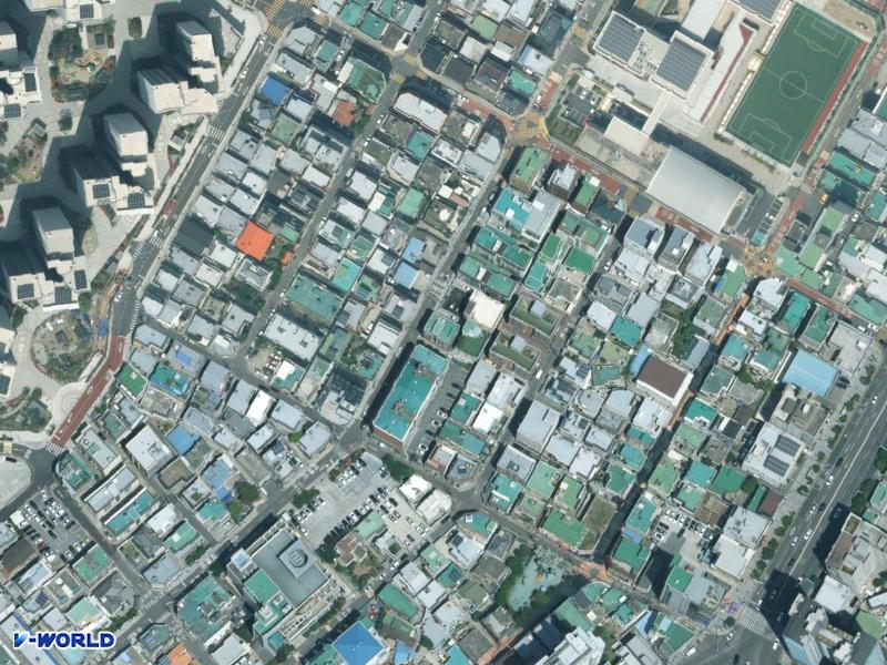 송학빌라 항공사진
