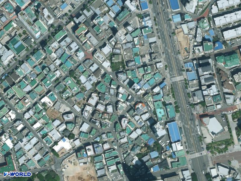 사직동다세대주택 항공사진