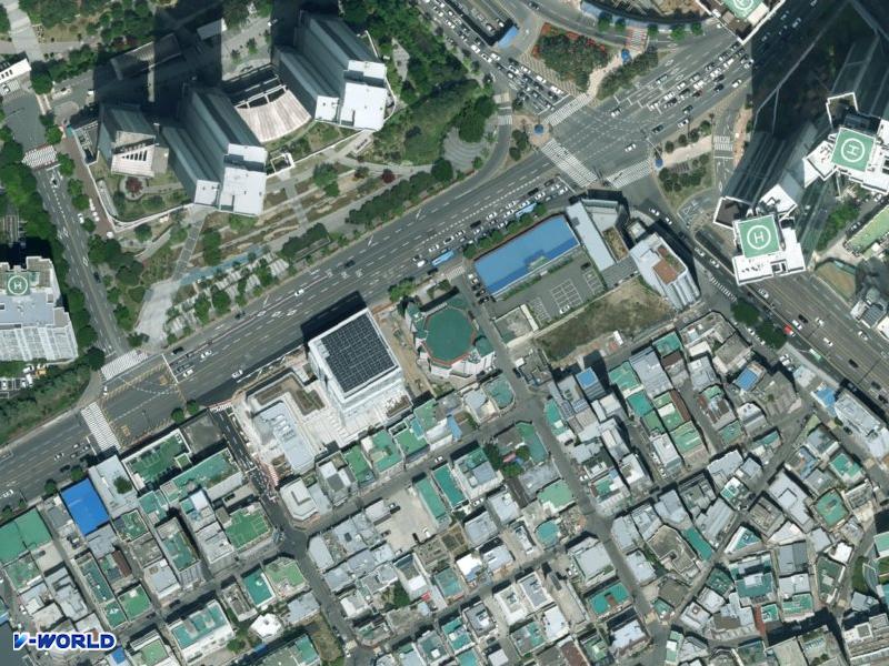 나라키움 부산 온타워 항공사진