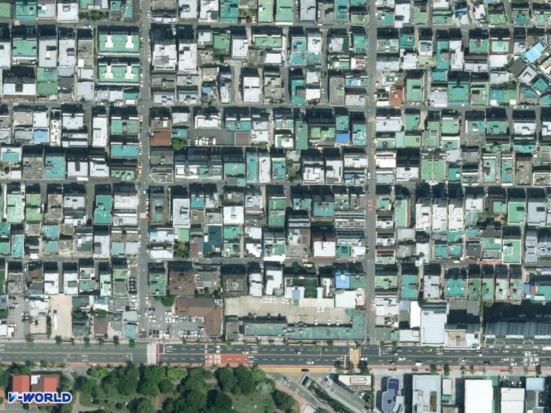 남산빌라 항공사진