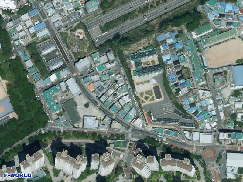 삼진빌라 항공사진