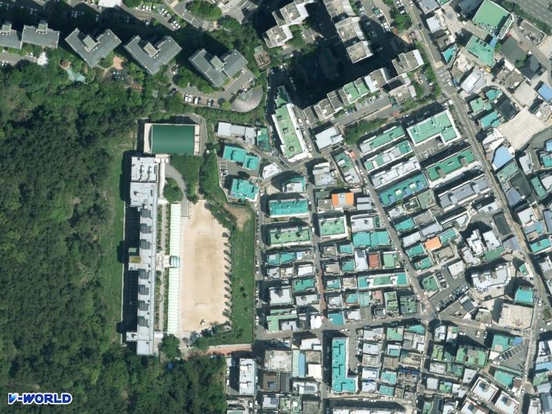 화송빌라 항공사진