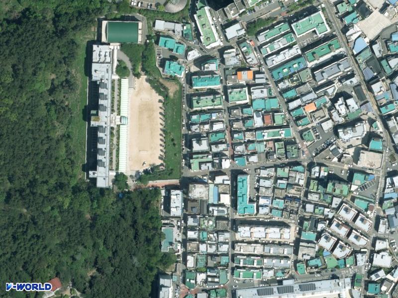 경보골든빌라 항공사진
