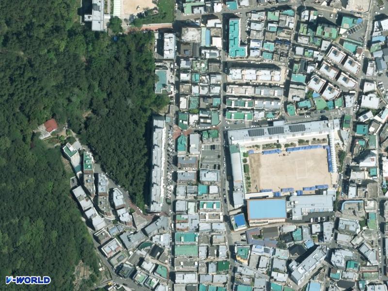 대림연립 항공사진