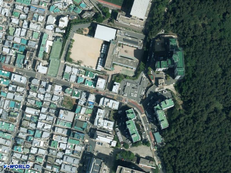용호행복주택 항공사진