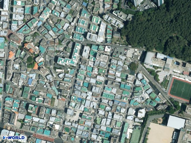 고려주택 항공사진
