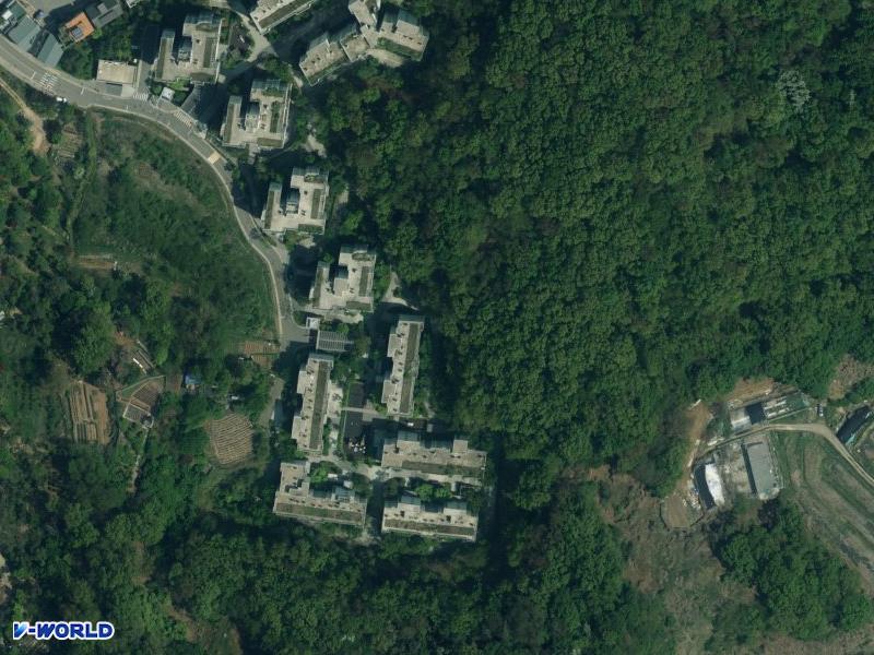 강남한신휴플러스 8단지 항공사진
