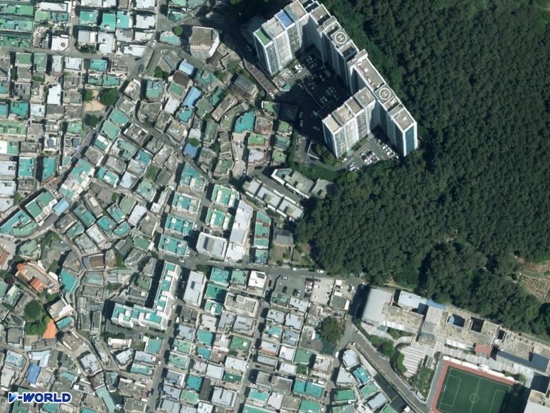 왕신그린빌라 항공사진