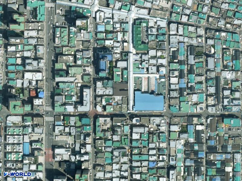 금산주택 항공사진
