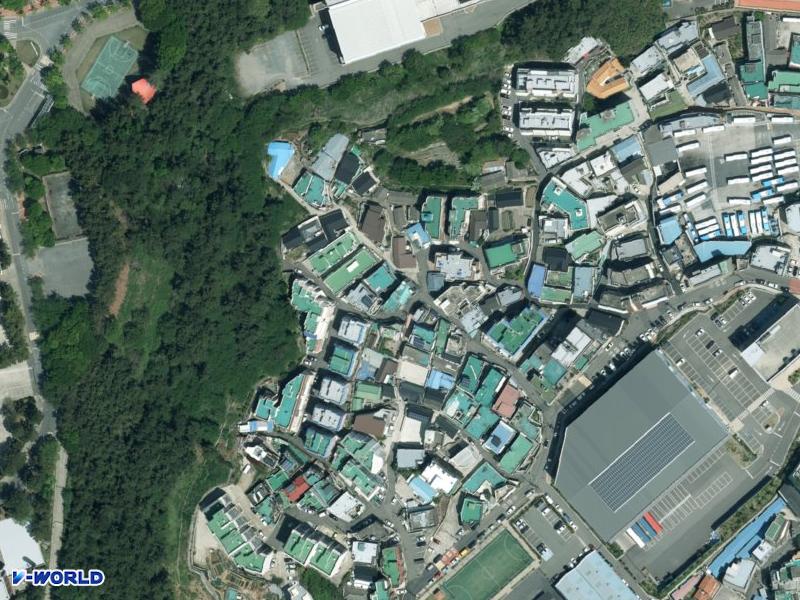 미원빌리지 항공사진