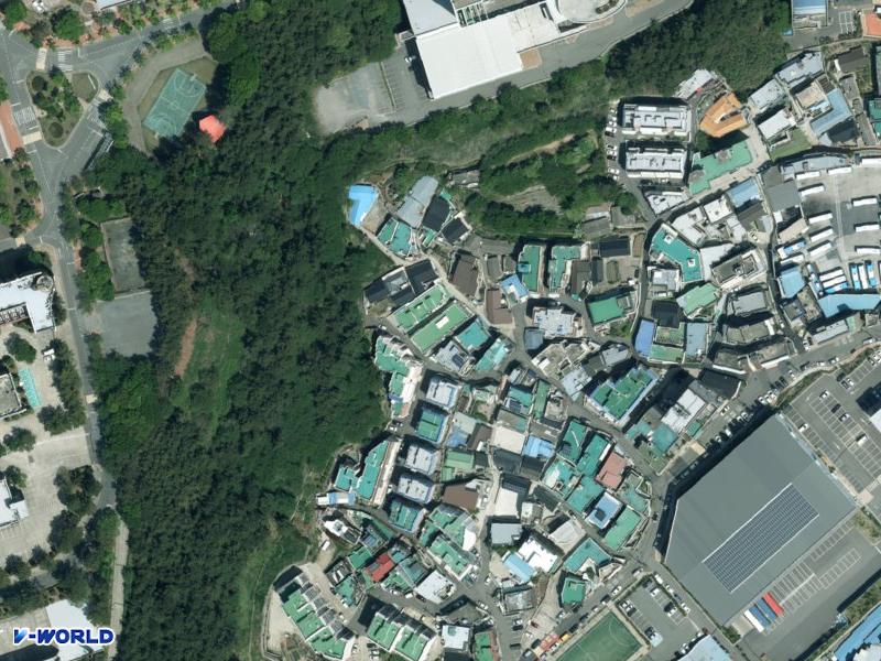 용당연립 항공사진