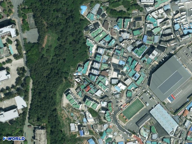 미원빌라 항공사진