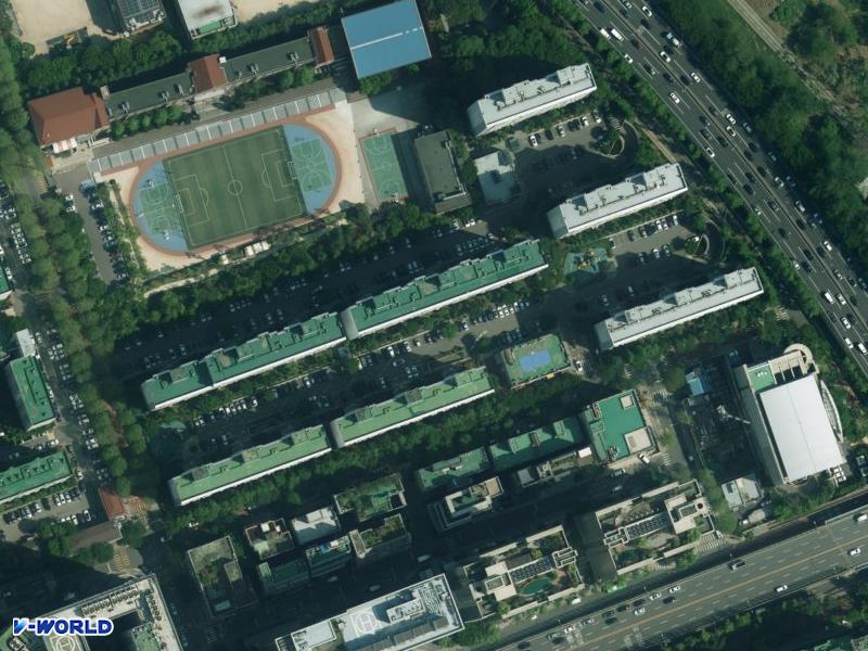 수서한아름 항공사진