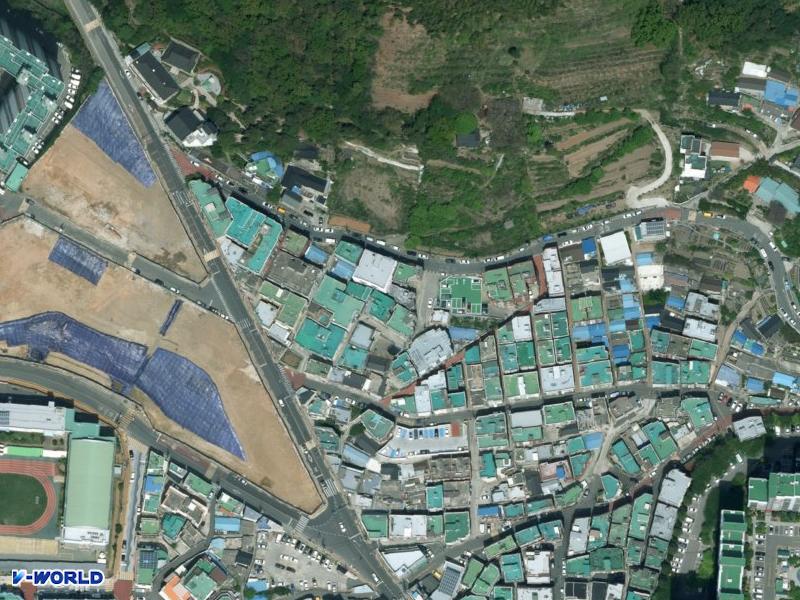 금호빌라 항공사진