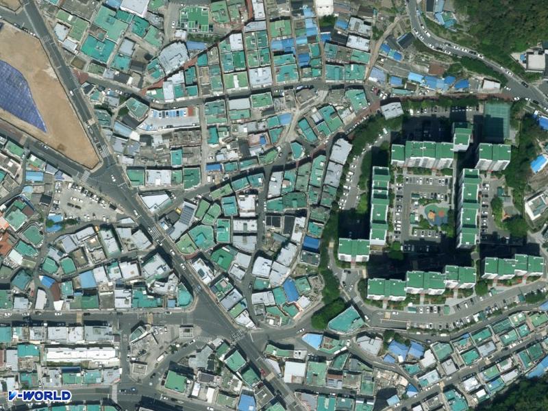 삼우빌라 항공사진