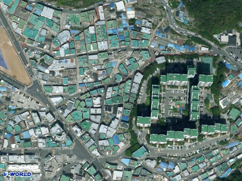 삼우빌라 항공사진