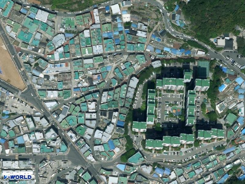삼우빌라 항공사진