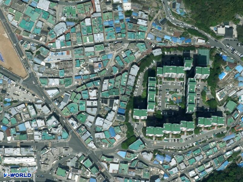 삼우빌라 항공사진