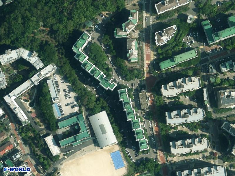 도곡우성 항공사진