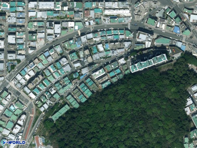 문현주택 항공사진