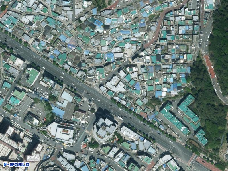 삼정연립 항공사진