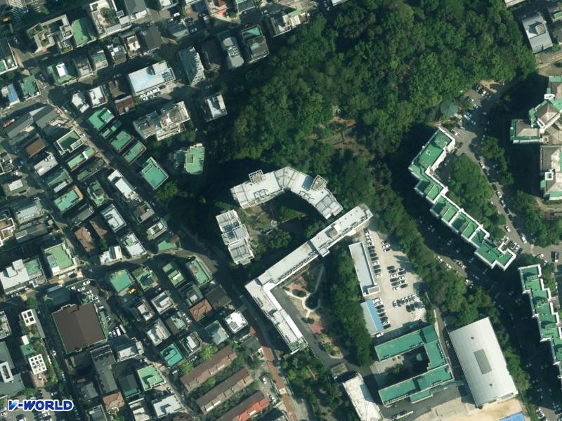 도곡현대 항공사진