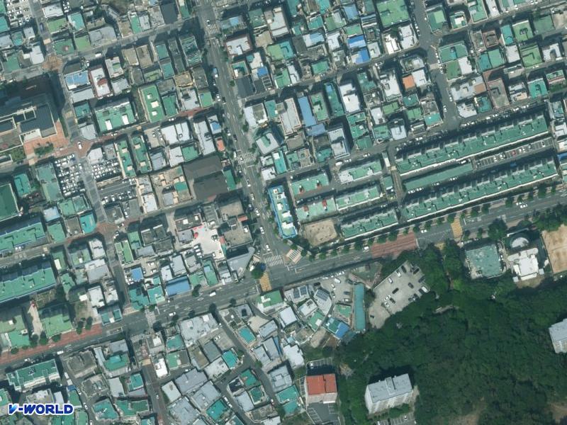 한호 항공사진