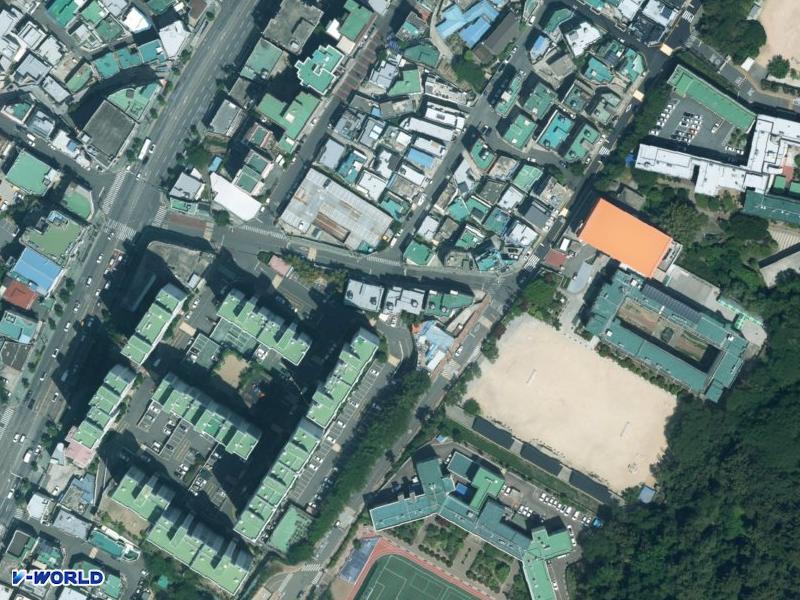 삼정골드빌라 항공사진