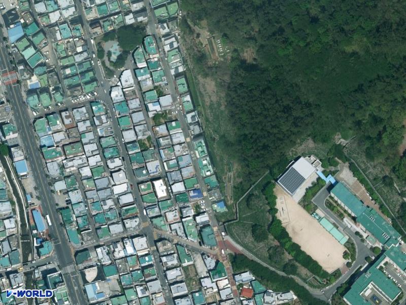 서동빌라 항공사진