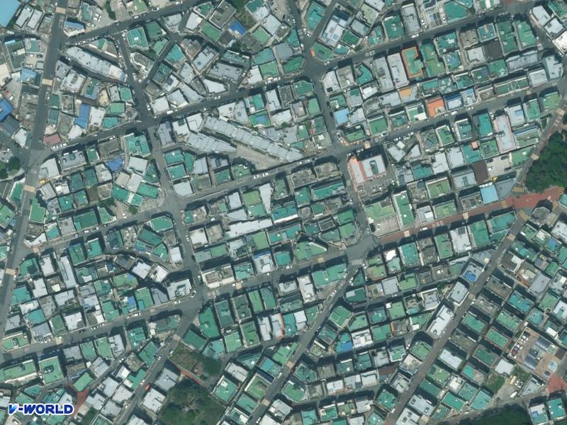 구포다세대주택(명성빌라) 항공사진
