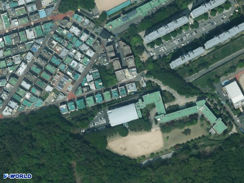 청호그린빌라 항공사진
