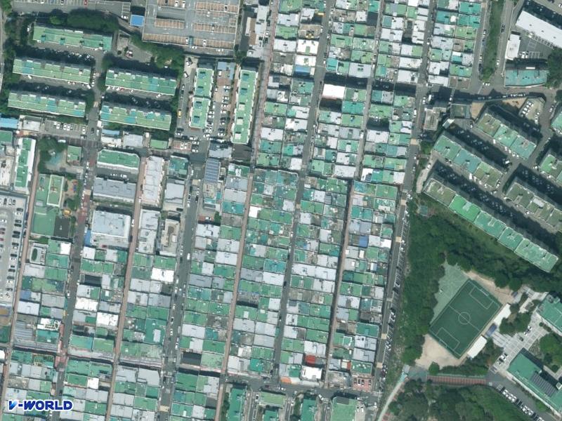 다세대주택 항공사진