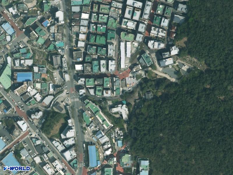 재송빌리지 항공사진