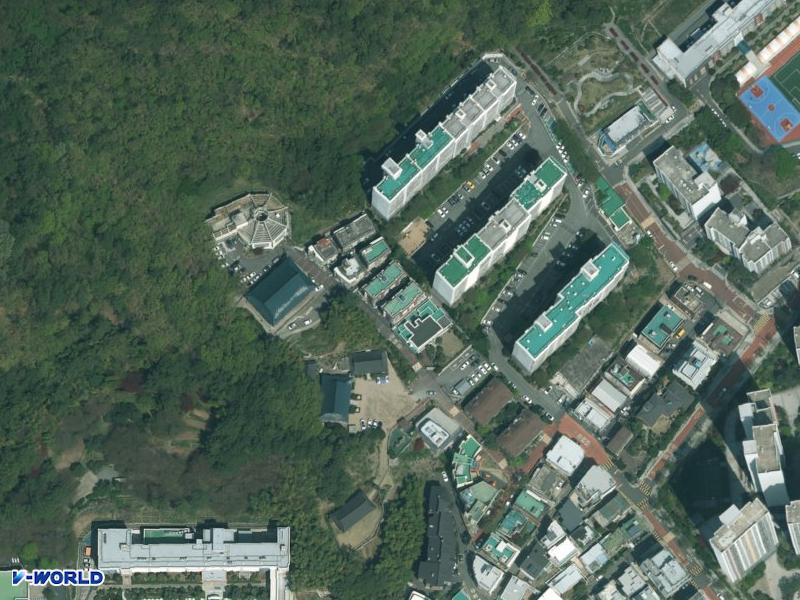 황우빌라 항공사진