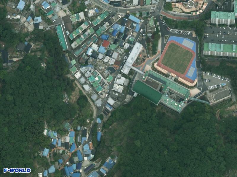 효목빌라 항공사진