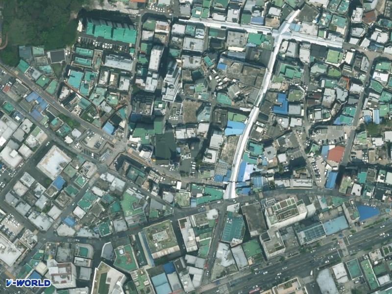 보문타운 항공사진